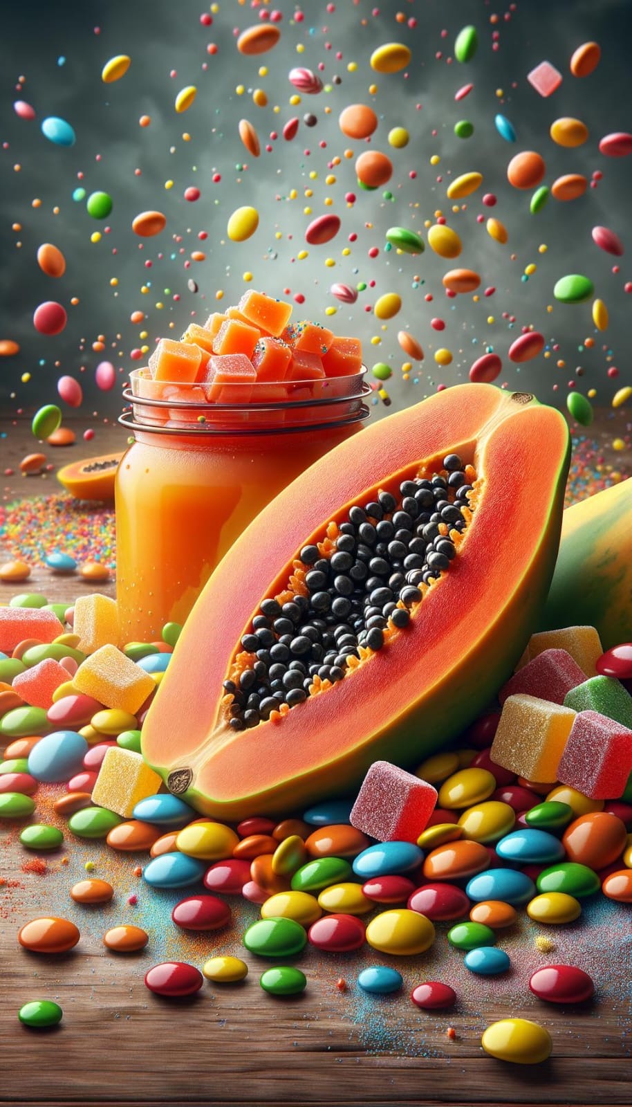 DULCE DE PAPAYA 🍇🍭🥭